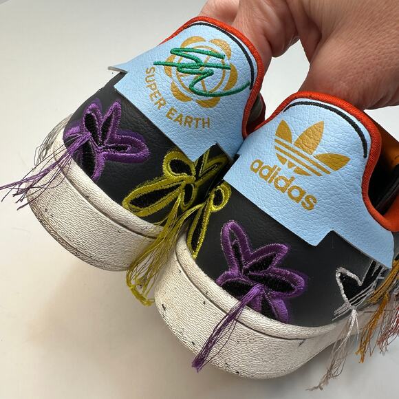 Adidas Superstar Super Earth Sean Witherspoon Floral Sneakers - Picture 7 of 9
